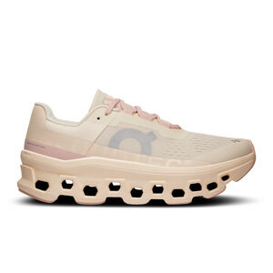 On Running Women's Sneakers in Cream and Pink